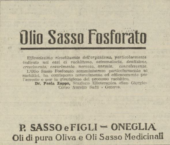 dr Zappa olio Sasso IlLavoratore 6marzo1920